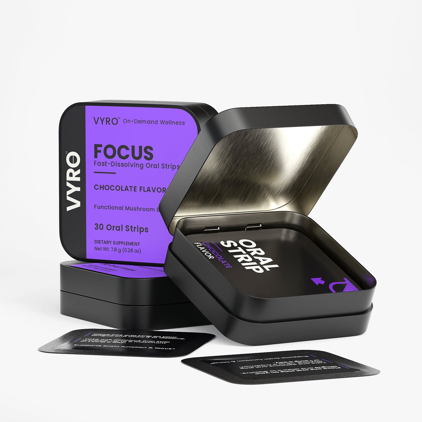 VYRO™ FOCUS Fast-Dissolving Oral Supplement Strips
