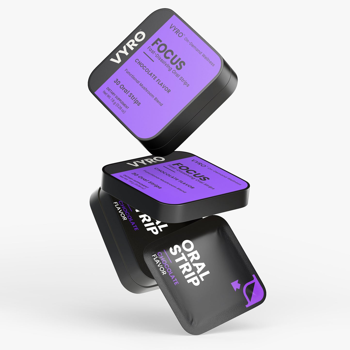 VYRO™ FOCUS Fast-Dissolving Oral Supplement Strips